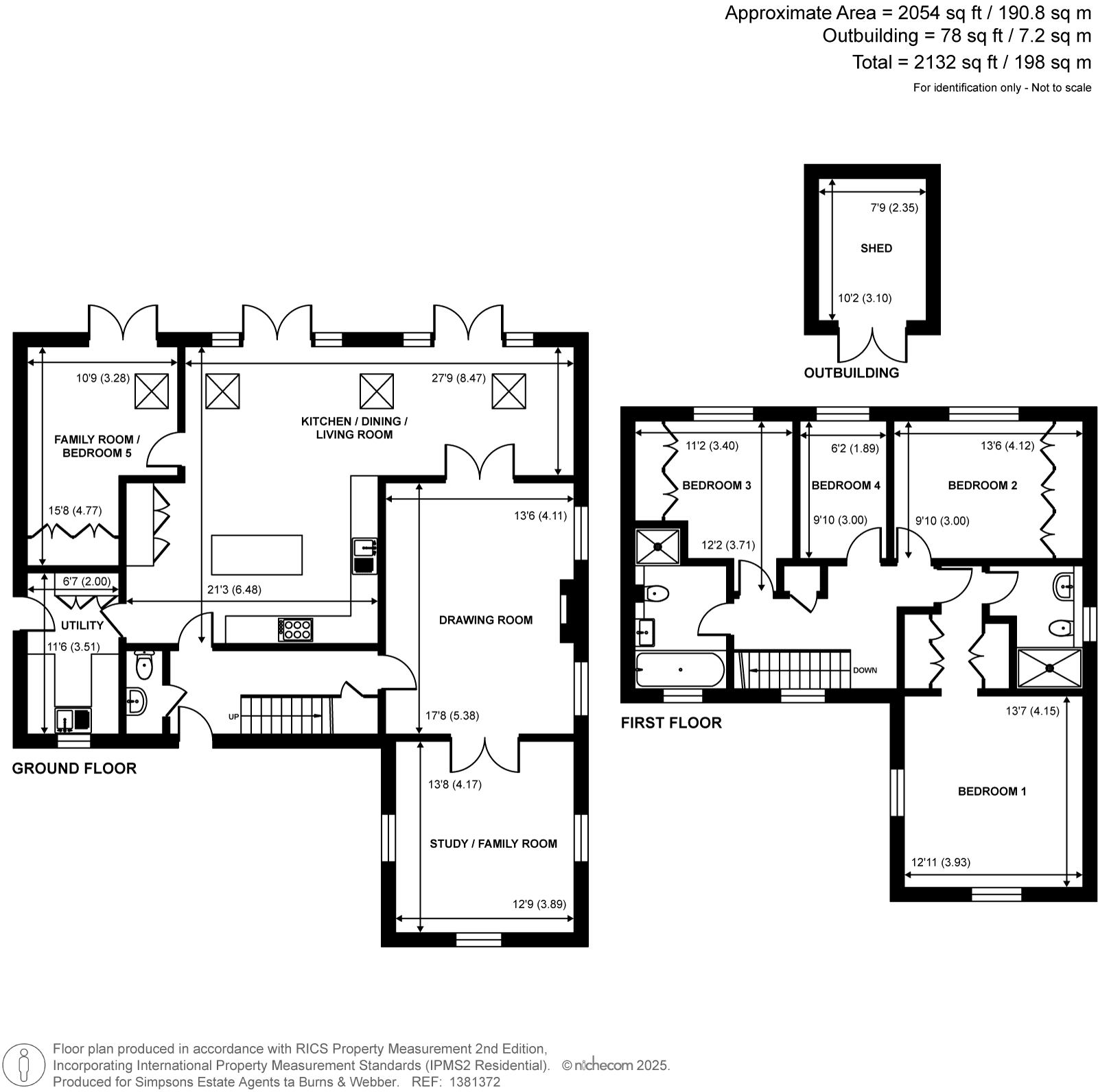 Silverleigh House,, Oakdene Road, Godalming floorplan