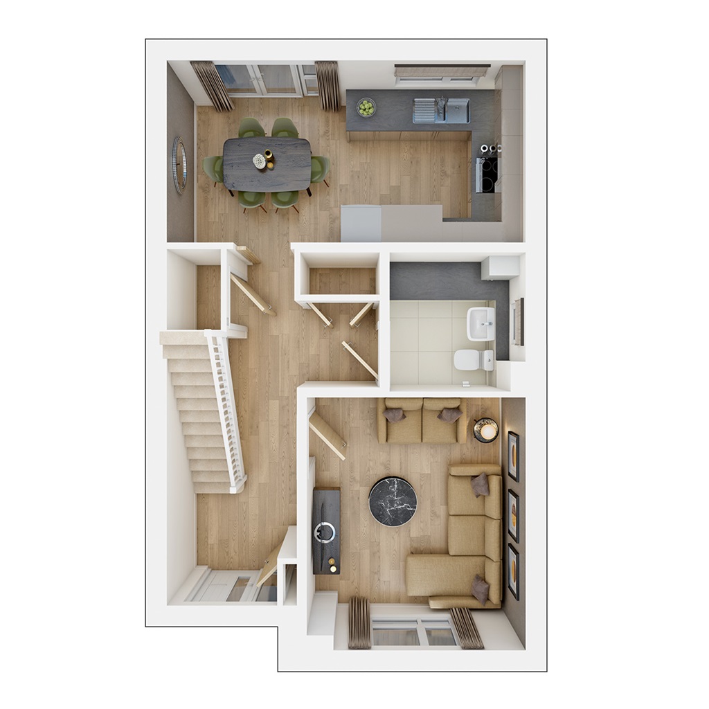 The Keeford - Plot 51, High Elms, Woodside Road, Abbots Langley floorplan