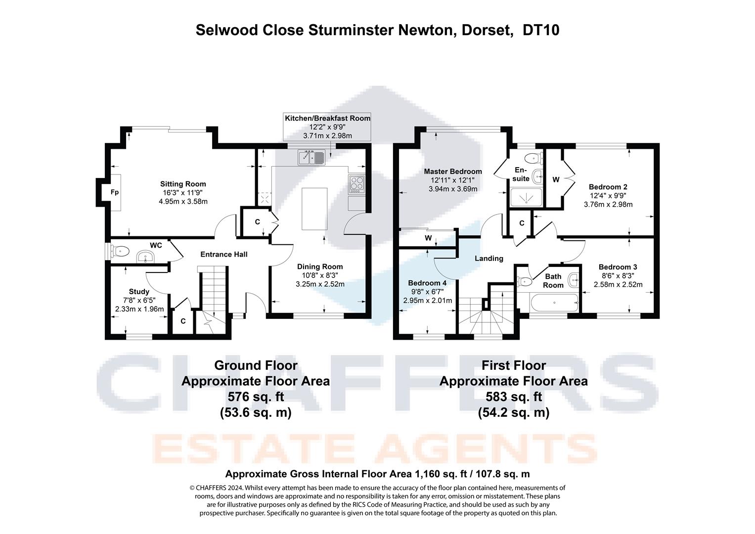 10, Selwood Close, Sturminster Newton floorplan
