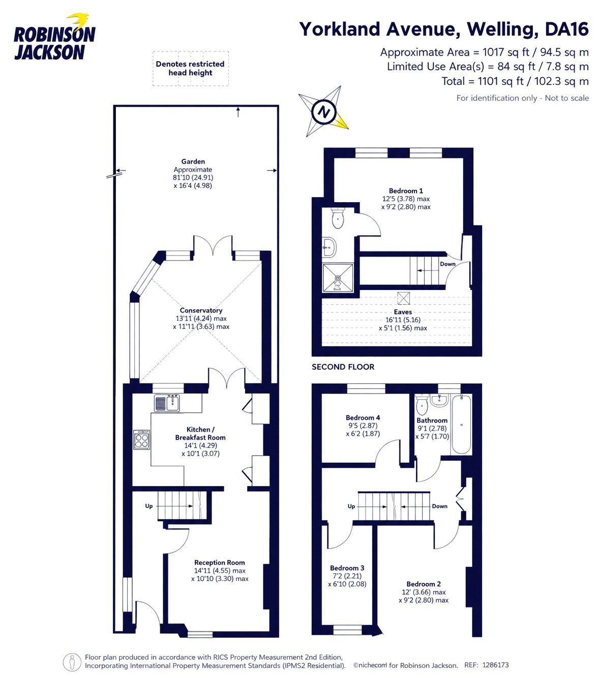 209, Yorkland Avenue, Kent floorplan