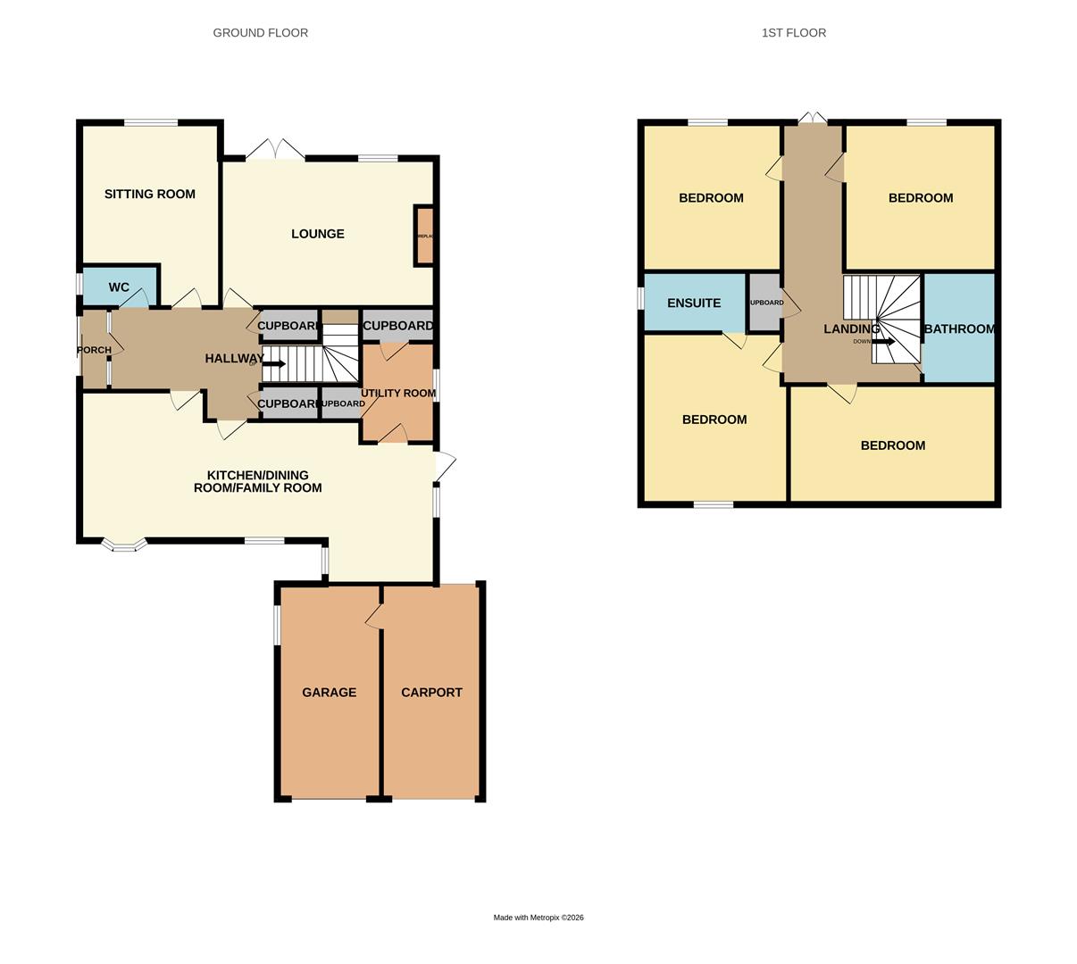236, Mount Pleasant, Kingswinford floorplan