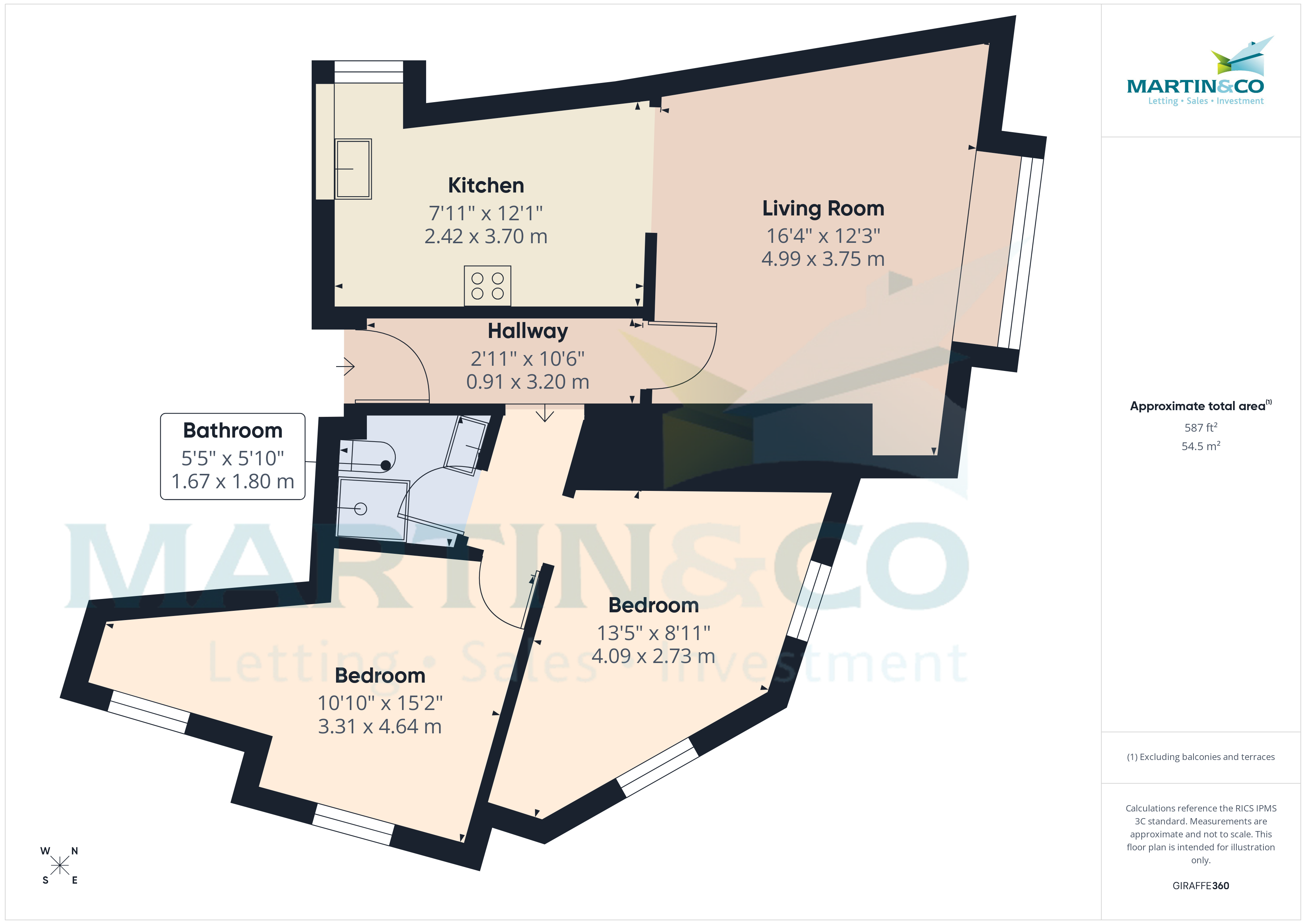 Flat 2, Elizabeth House, Liskeard floorplan