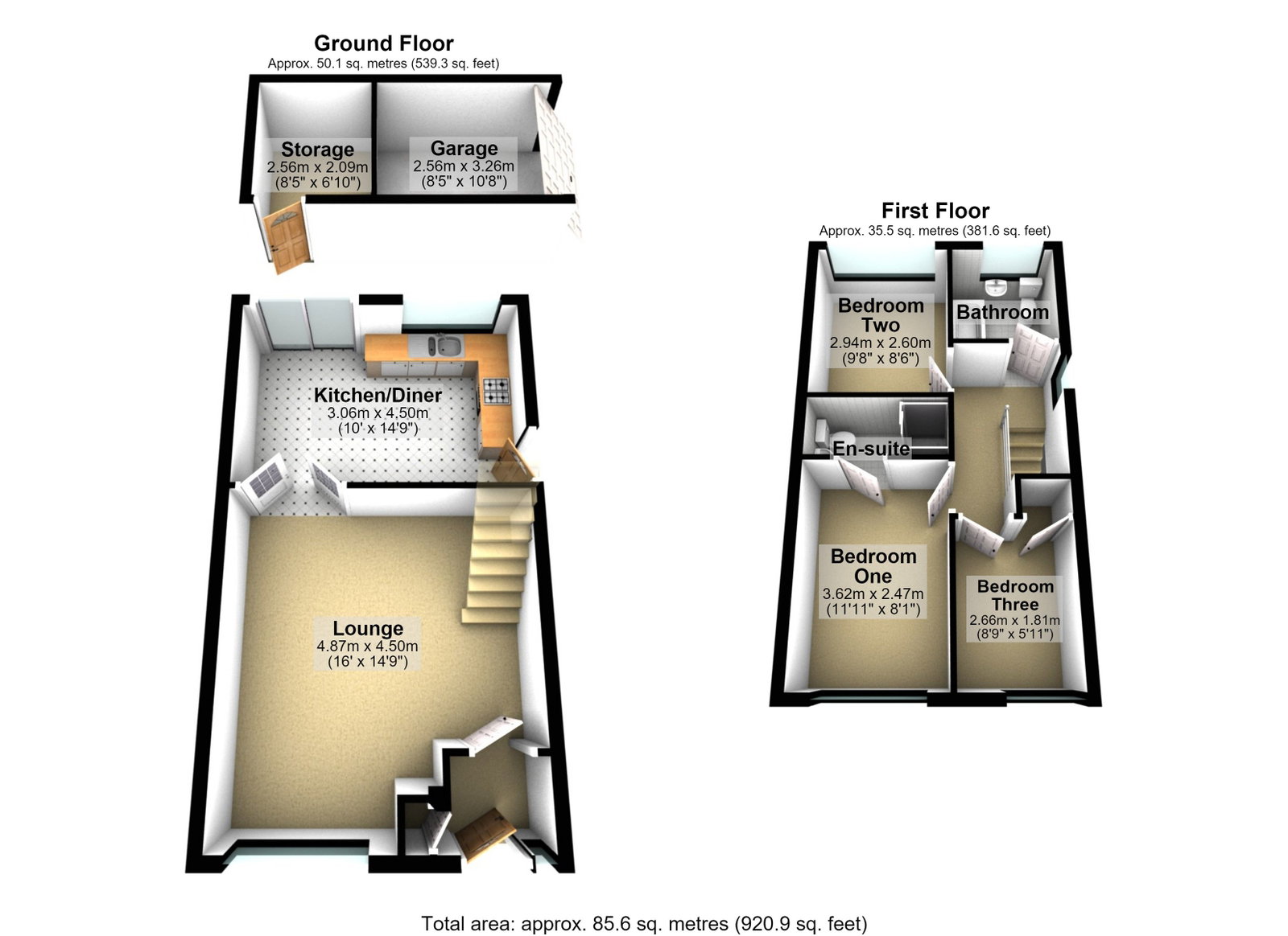 94, Whitehorse Road, Walsall floorplan