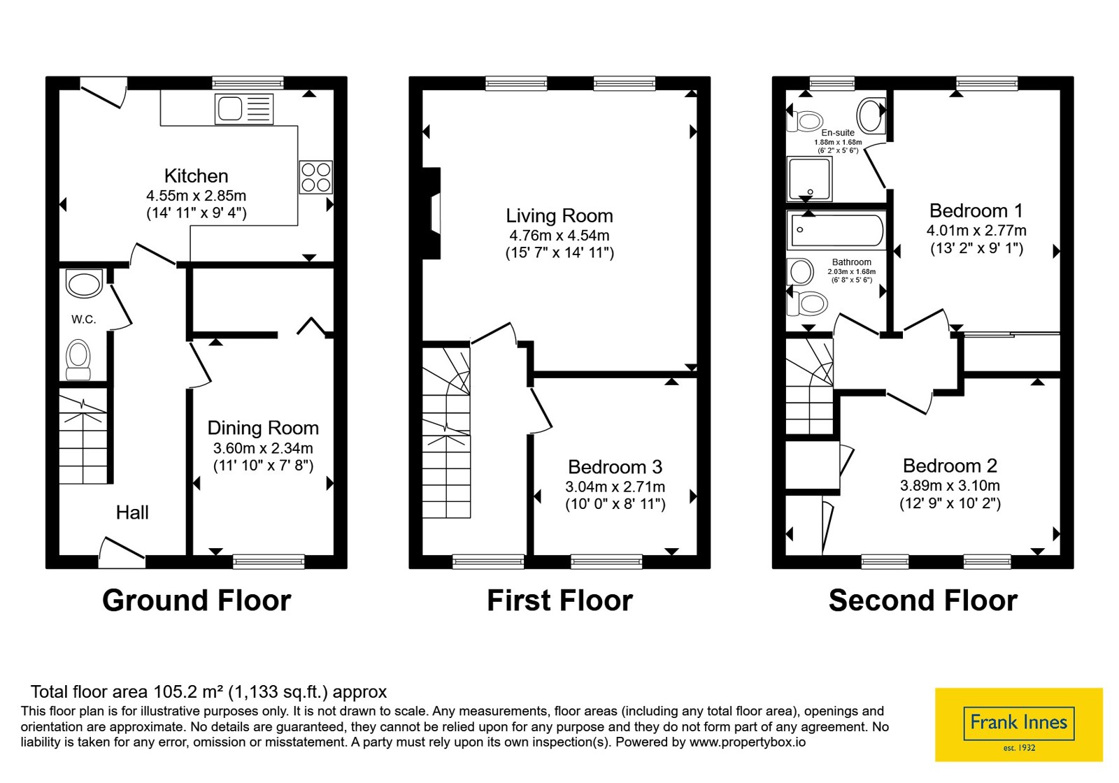 4, Swindale Close, Nottinghamshire floorplan