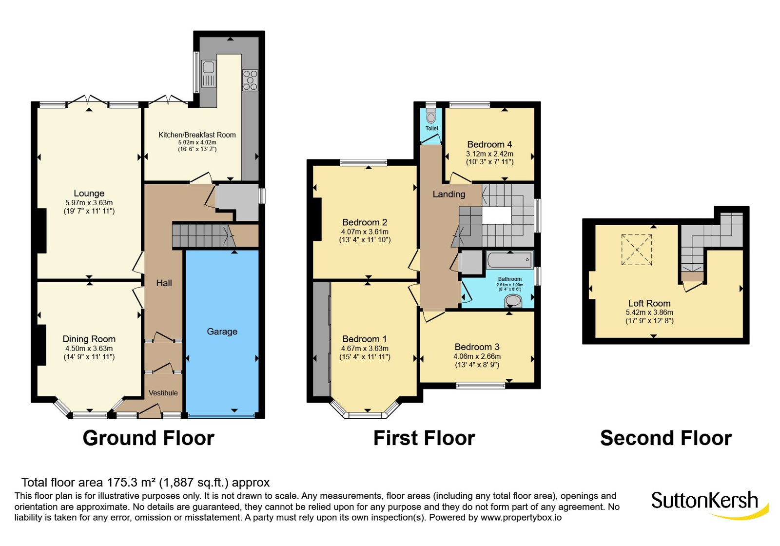184, Mather Avenue, Merseyside floorplan