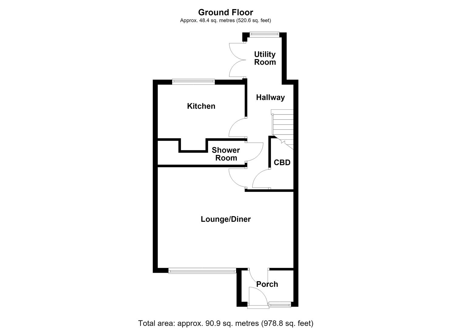 15, Town Green, Dewsbury floorplan
