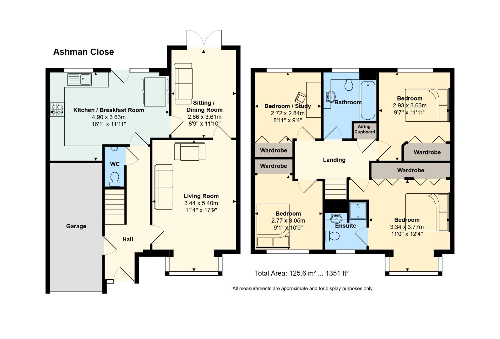 5, Ashman Close, Caerphilly floorplan