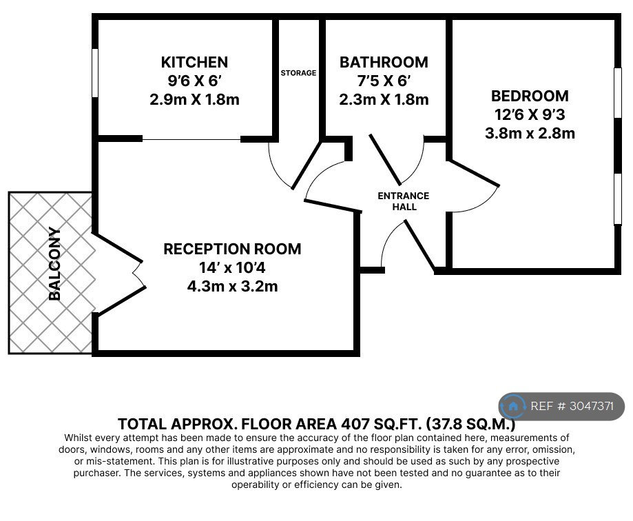 Manning Gardens, Croydon floorplan