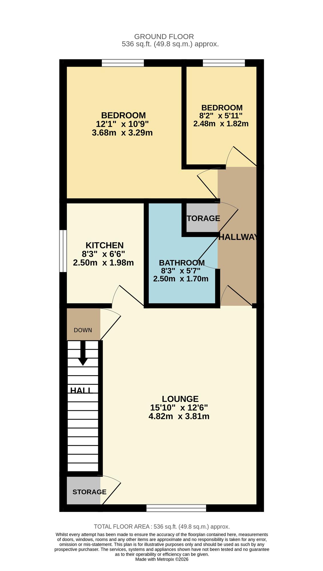 10, Stanley Boddington Court, Kettering floorplan