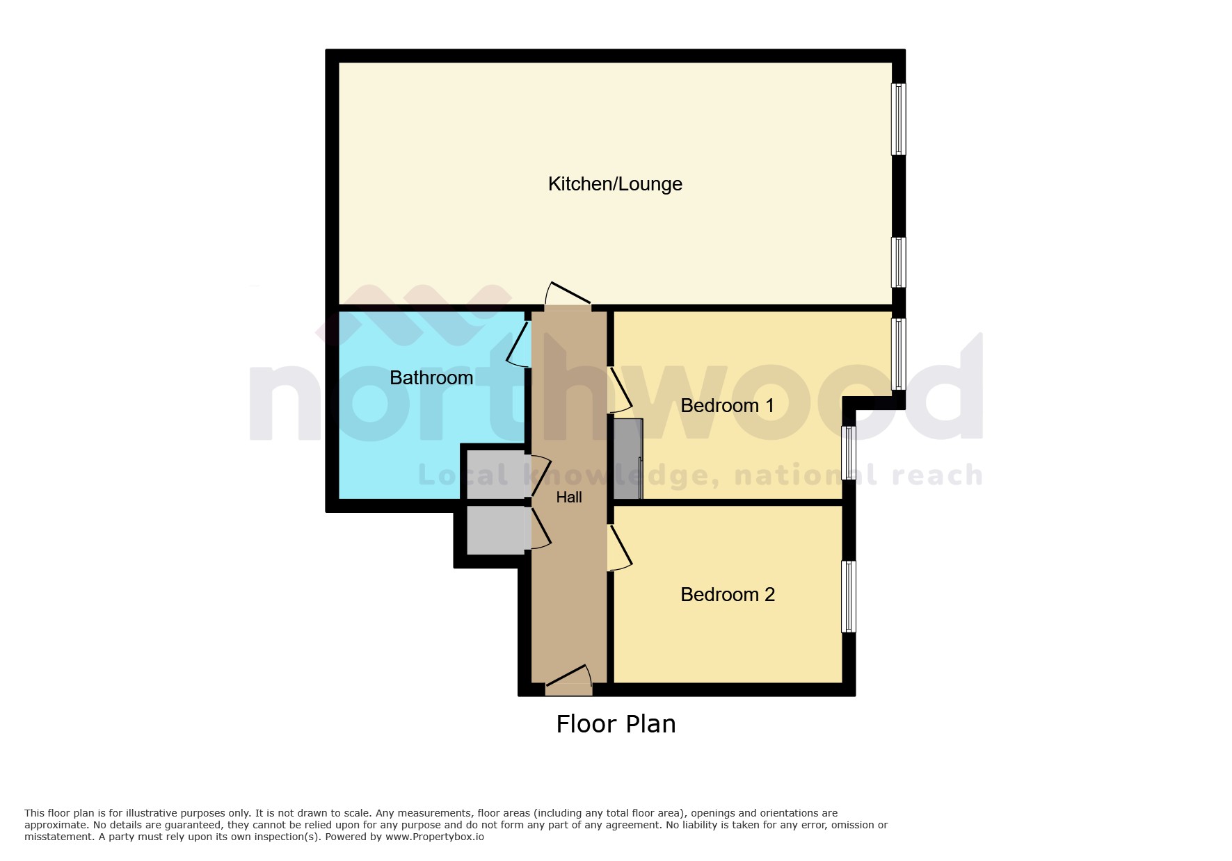 Apartment 26, Dunsley House, Hessle High Road, Hull floorplan