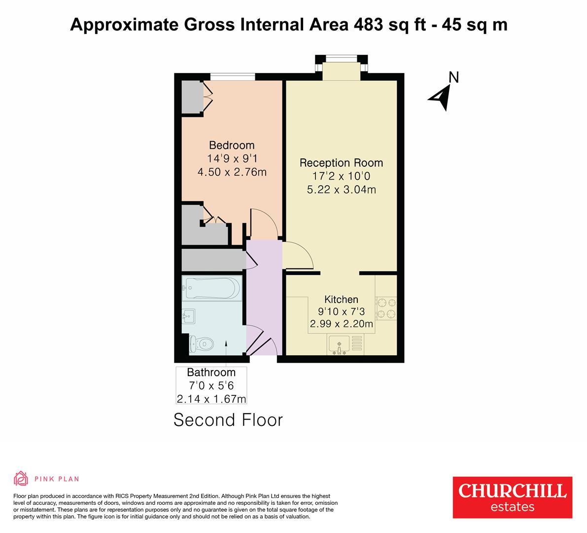 21, Westleigh Court, Wanstead floorplan