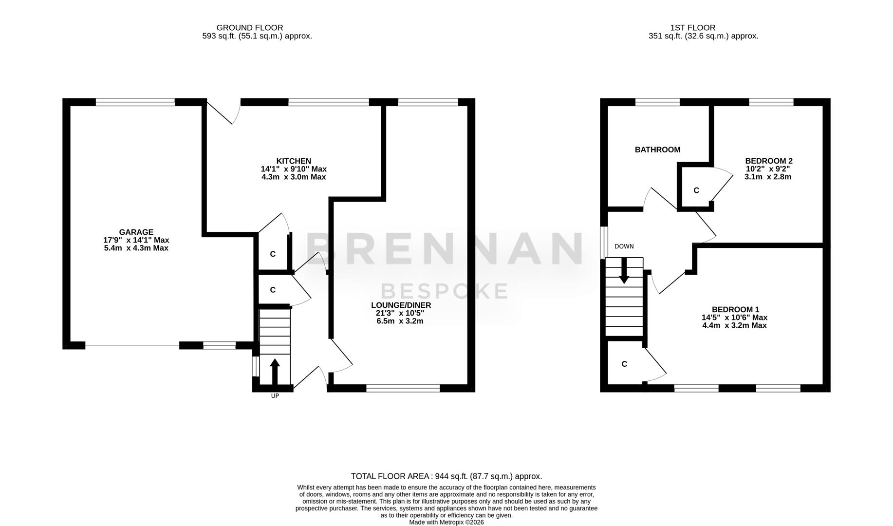 4, Patrick Road, Kettering floorplan