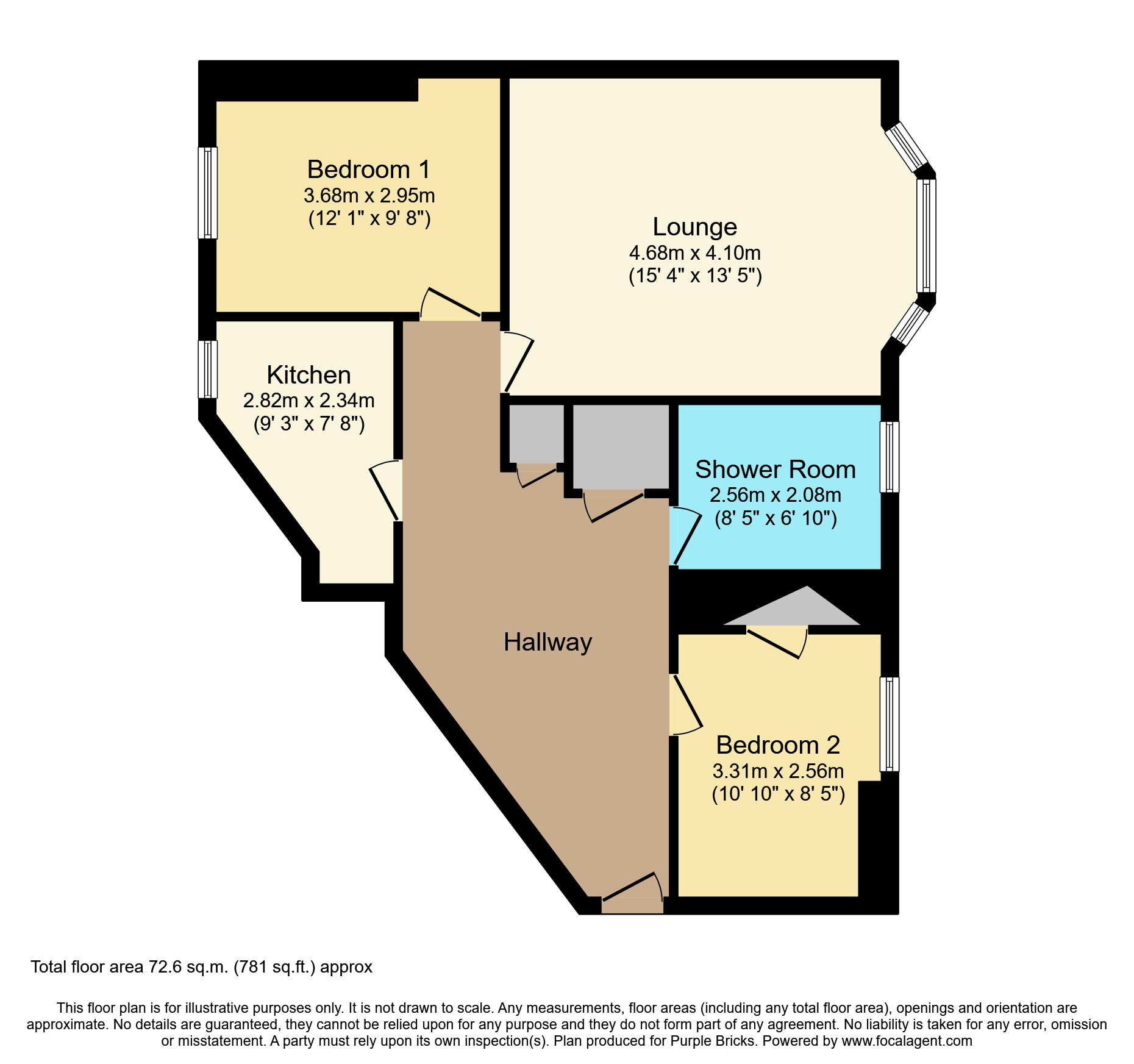 154 Gallowhill Road, Paisley PA3, 2 bedroom flat for sale 61100574