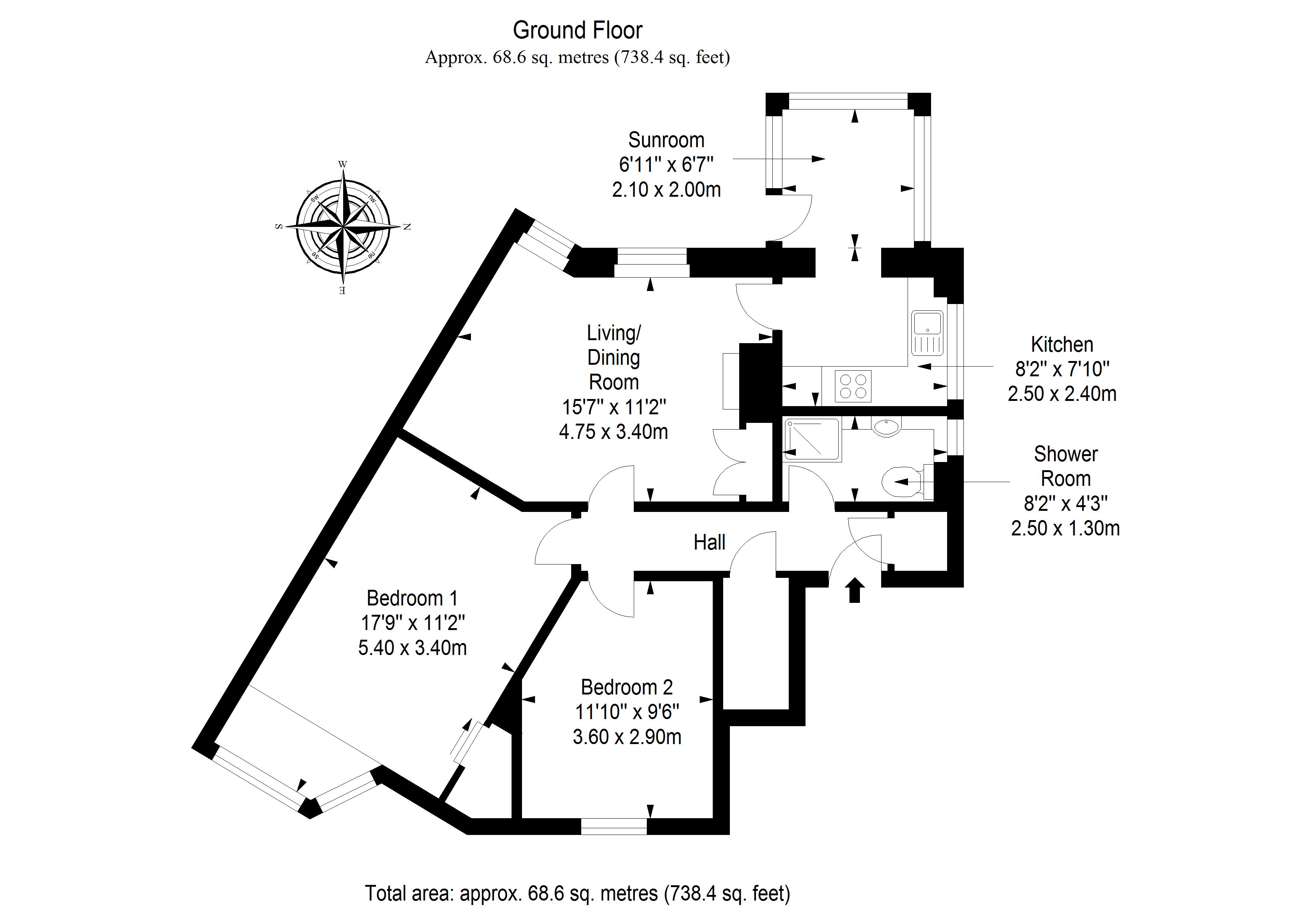 Colinton Mains Crescent, Edinburgh EH13, 2 bedroom flat for sale
