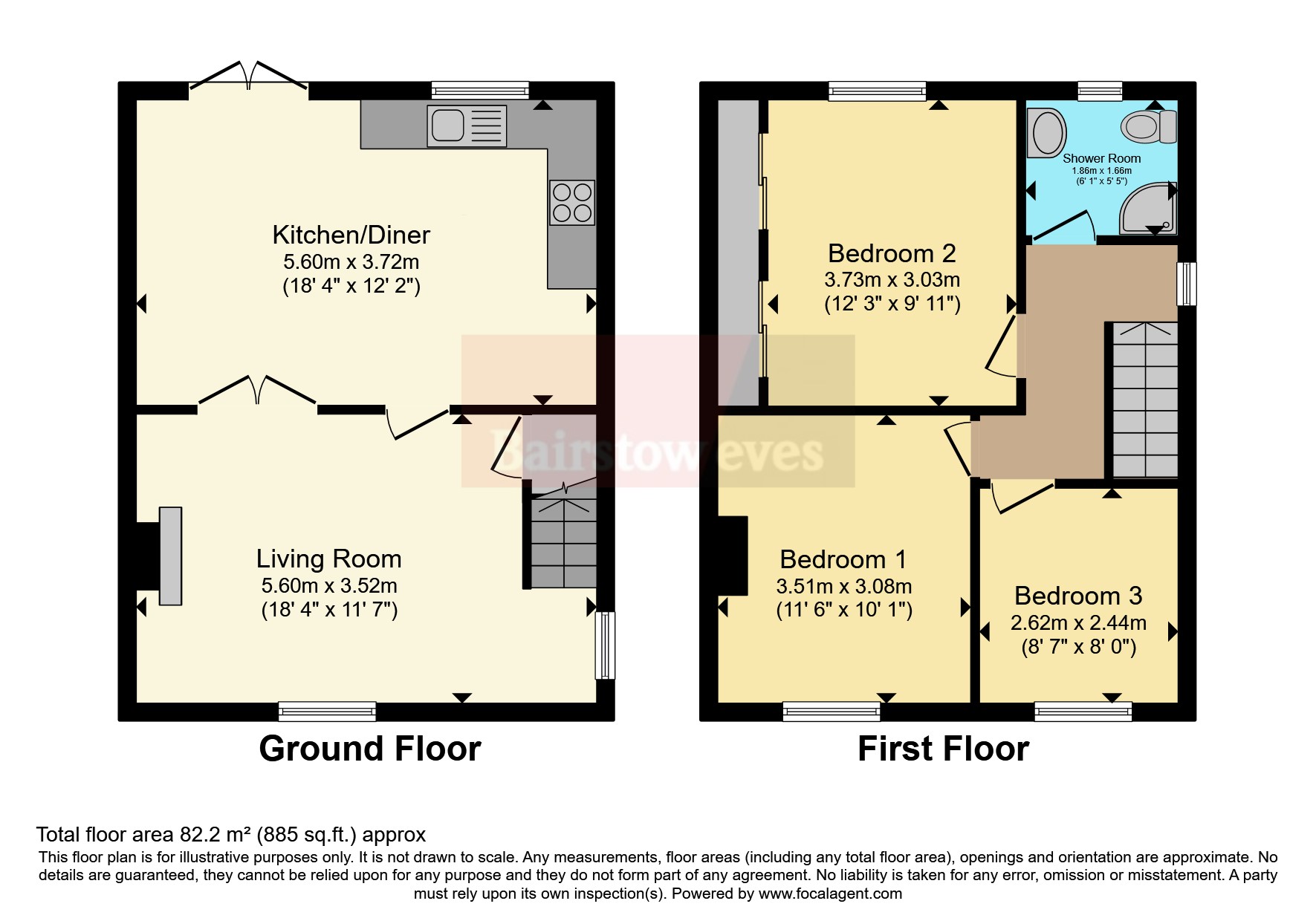14, Boxmoor Road, Romford floorplan