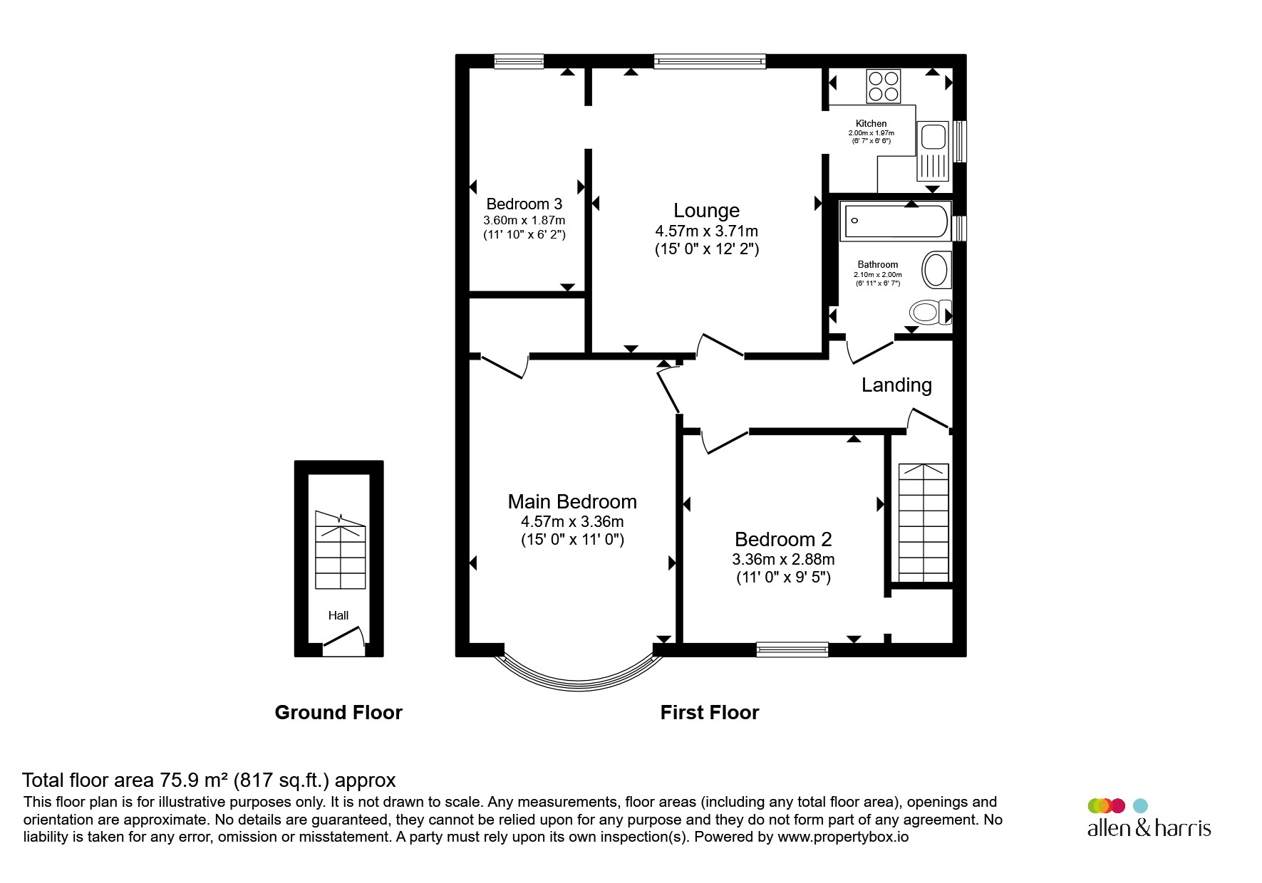 210, Glencroft Road, Glasgow floorplan