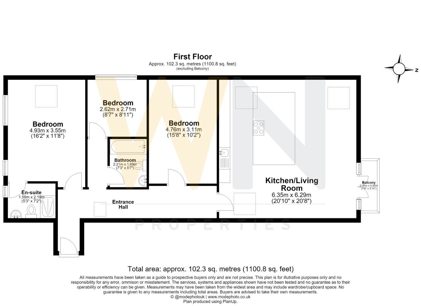 4, Myers Court, The Galleries, Brentwood floorplan