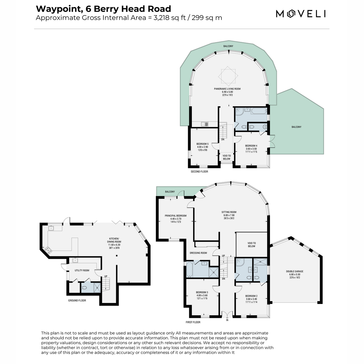 6, Waypoint, Brixham floorplan