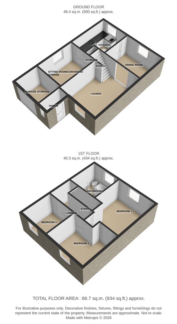 18, Barleycroft, Great Yarmouth floorplan