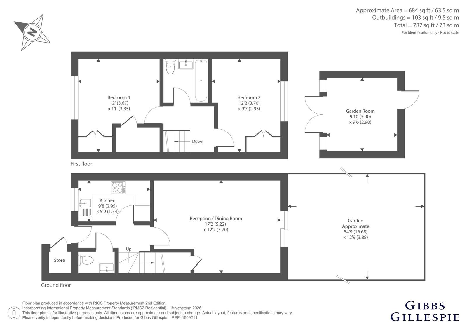 28, Williamson Way, Hertfordshire floorplan