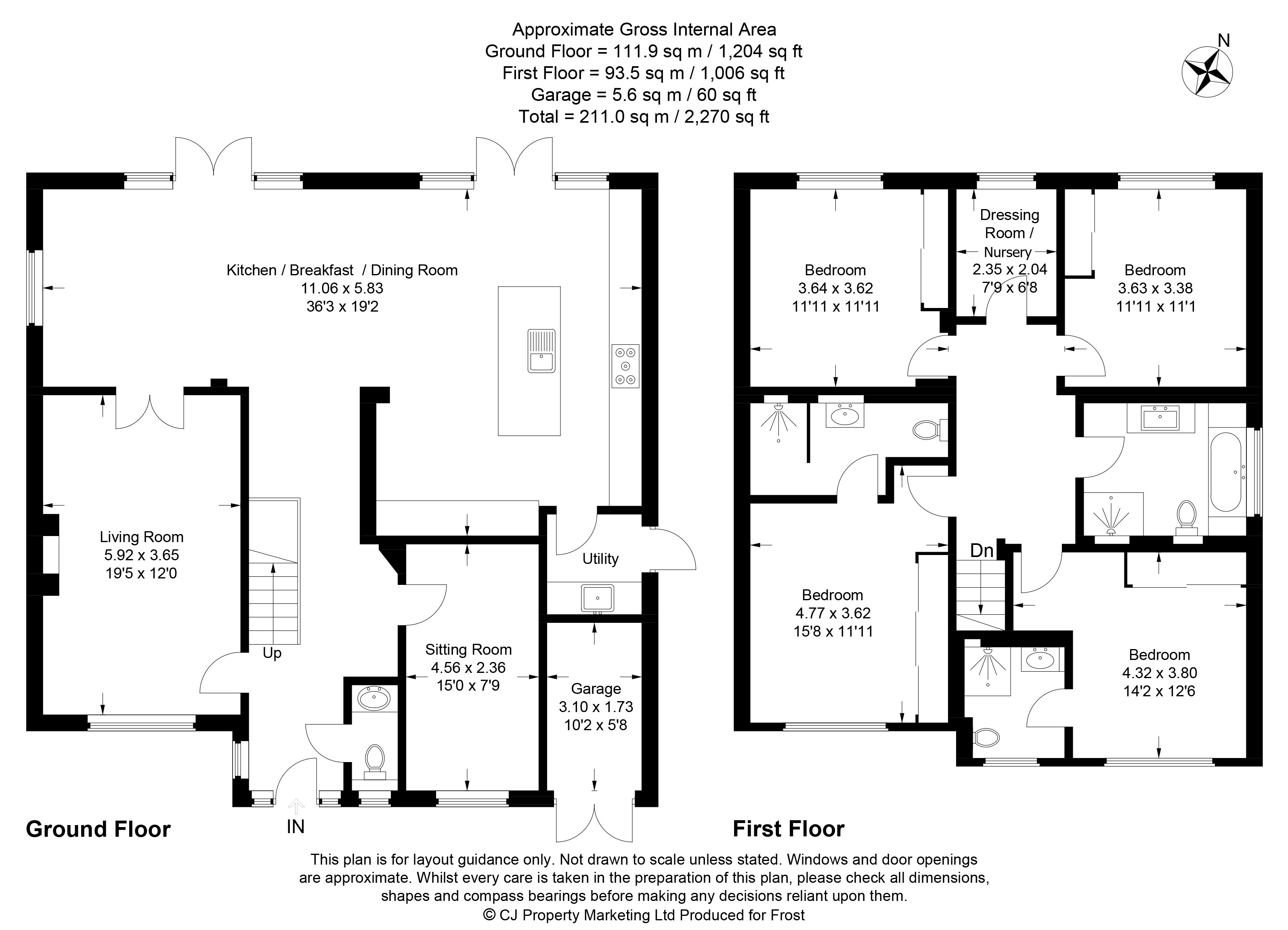 25, The Paddock, Gerrards Cross floorplan