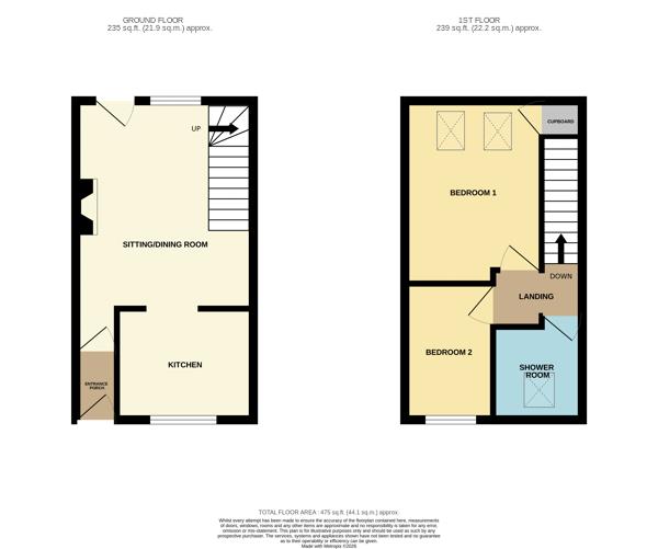 Lucerne Close, Lowestoft floorplan