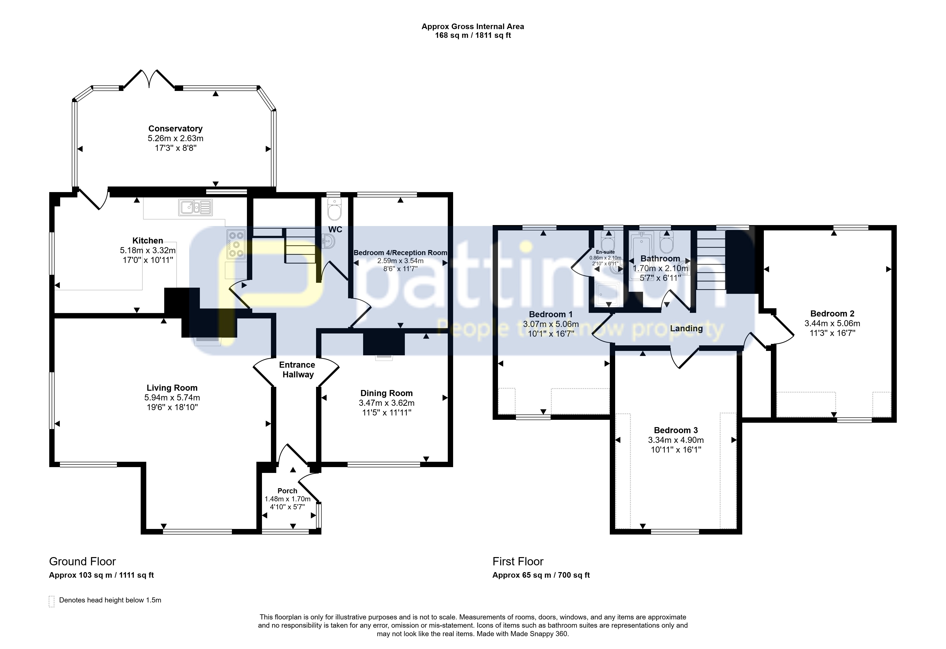 Wyngrove, Mile Road, Morpeth floorplan