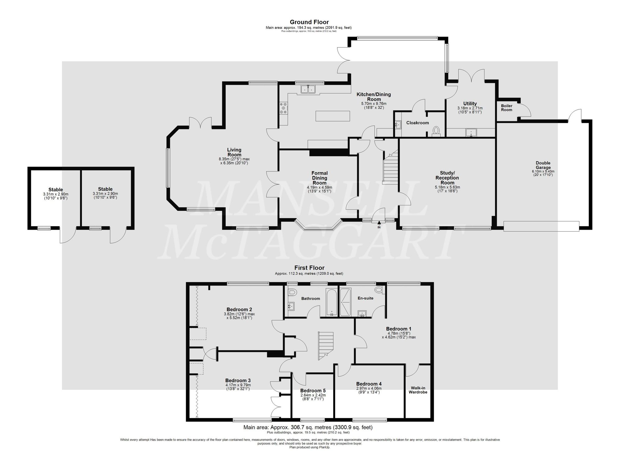 Tree Tops Moor Lane, Lingfield floorplan