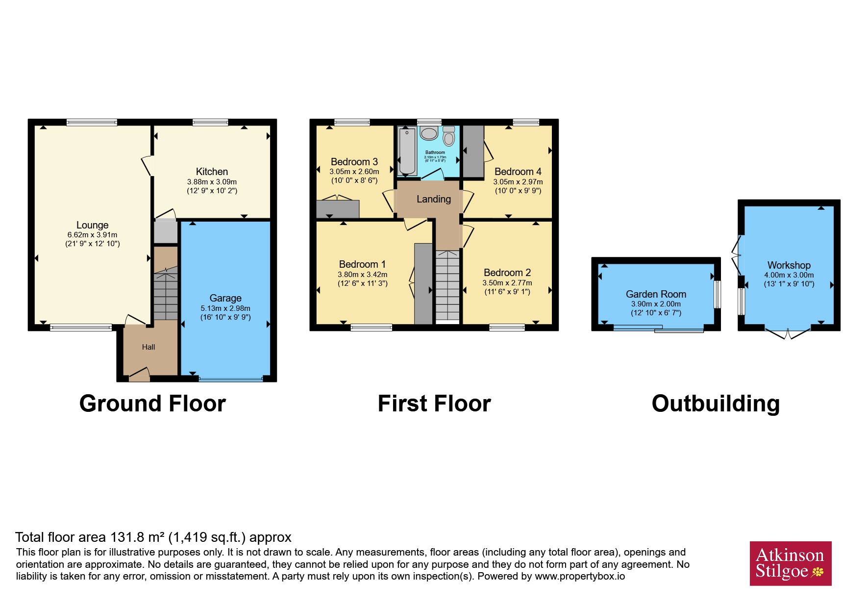 2, Chapel Drive, Balsall Common floorplan