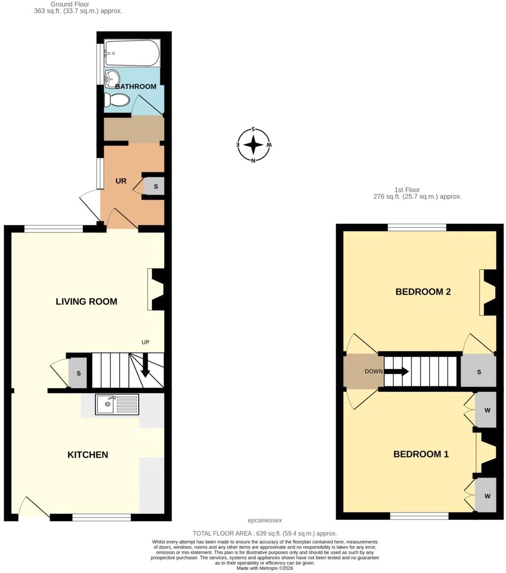 Suttons Avenue, Hornchurch floorplan
