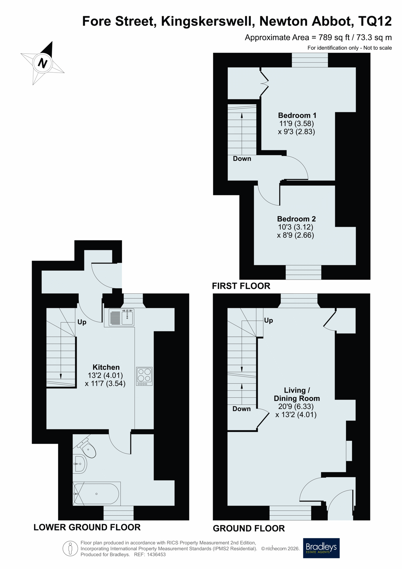 18, Fore Street, Newton Abbot floorplan