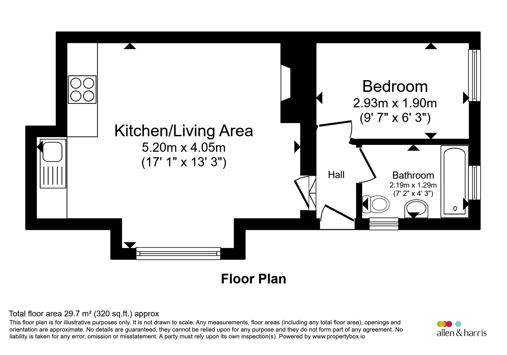 Flat 4, 19, Bloomfield Avenue, Bath floorplan
