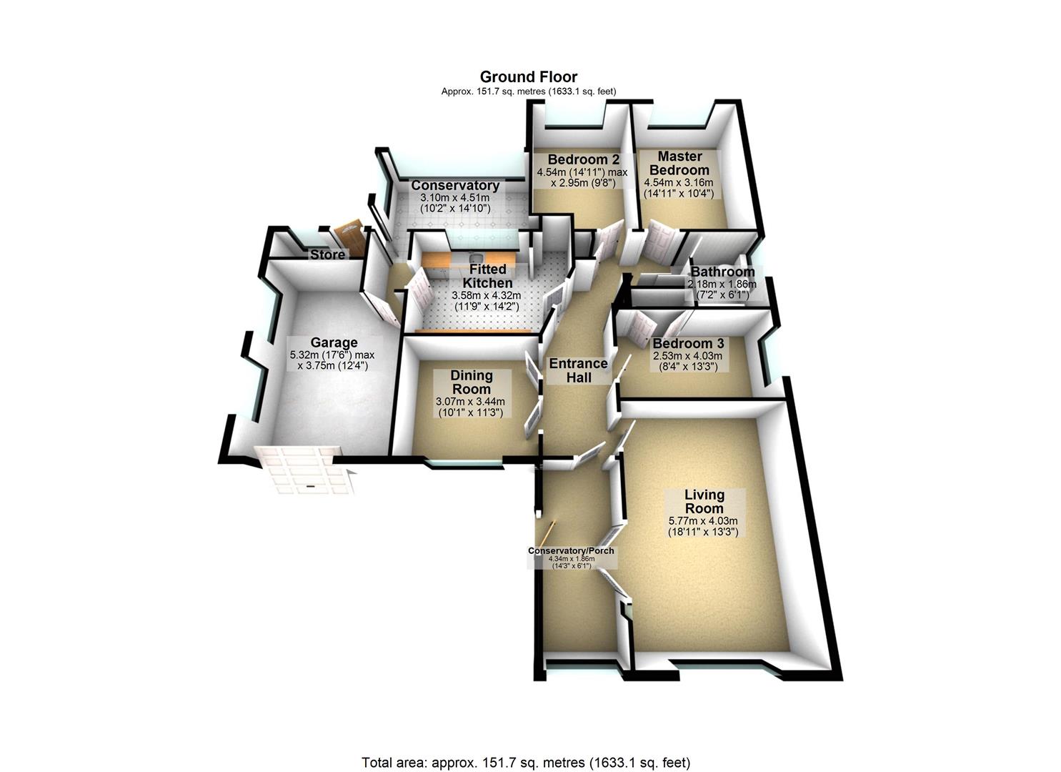 17, Haymeadow Lane, Hereford floorplan