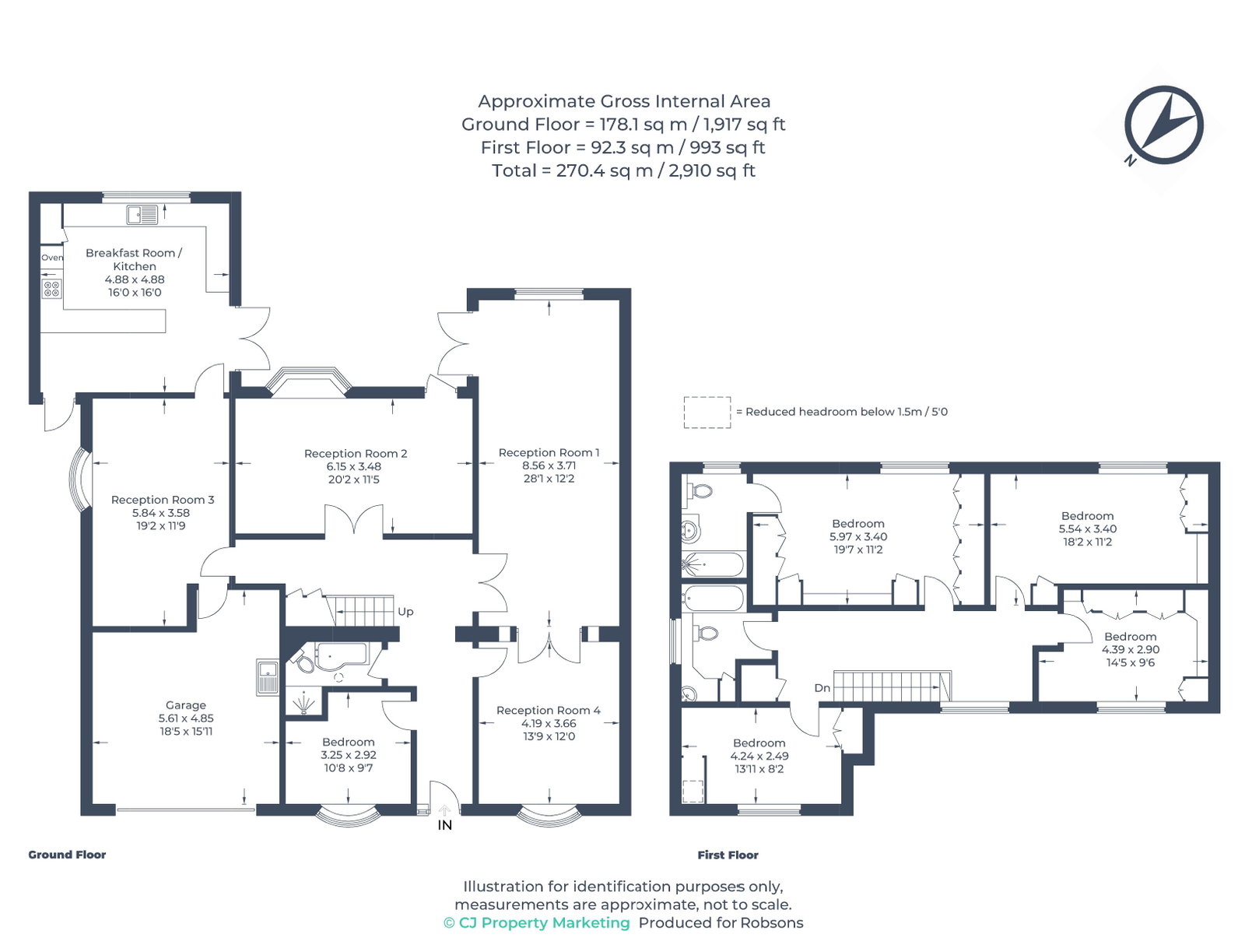 6, Hedgeside Road, Northwood floorplan