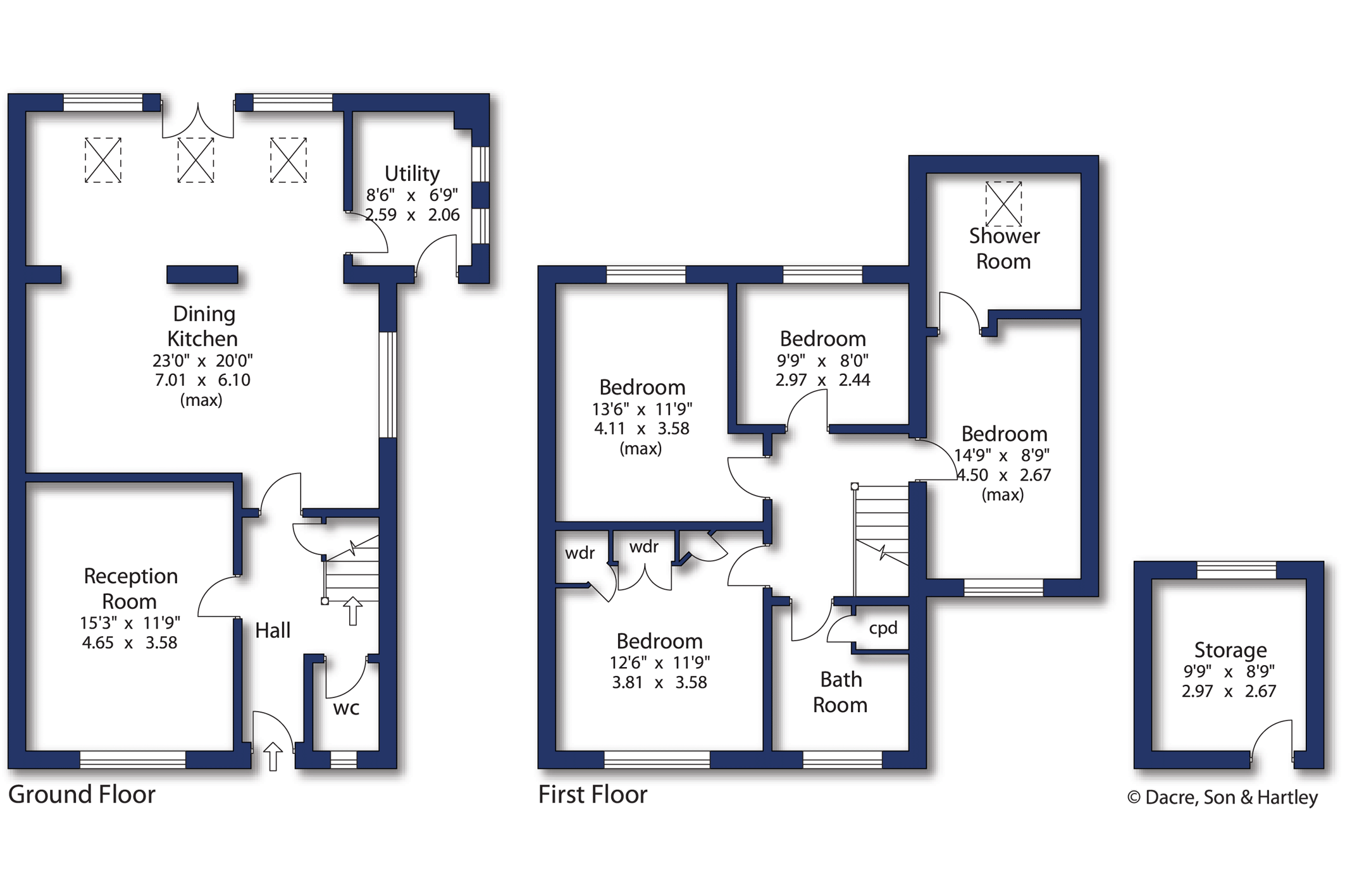 7, Gill Close, Ilkley floorplan