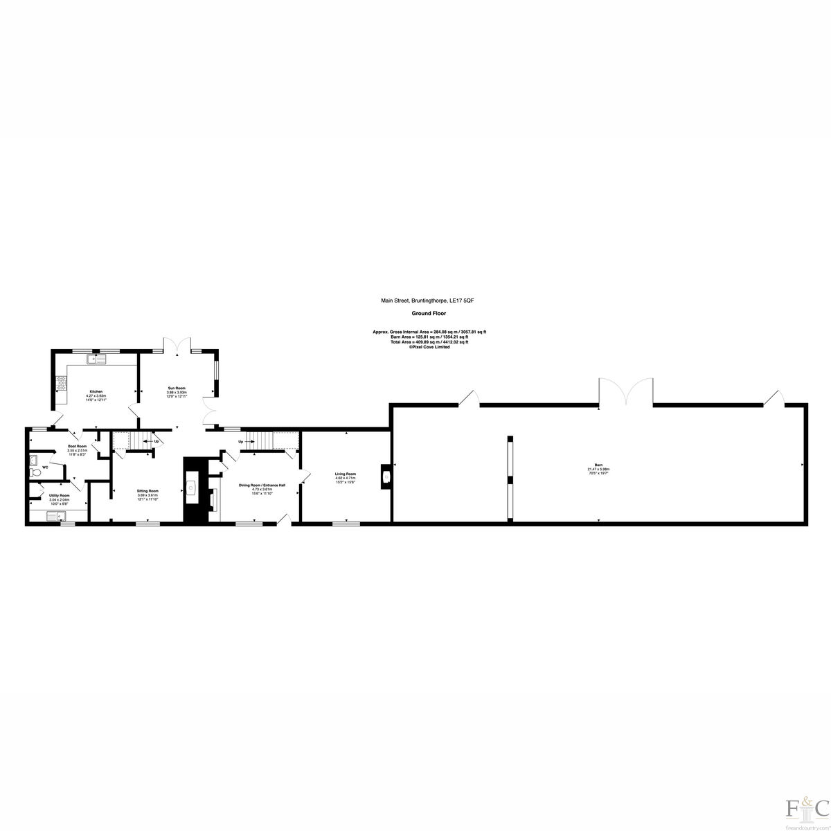 00, Main Street, Bruntingthorpe floorplan