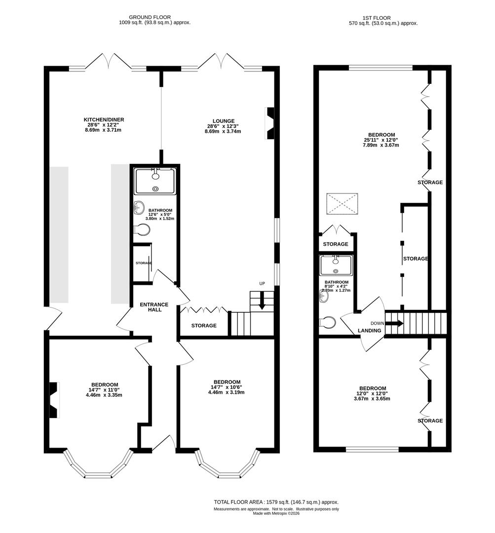 8, Oakwood Avenue, Brentwood floorplan