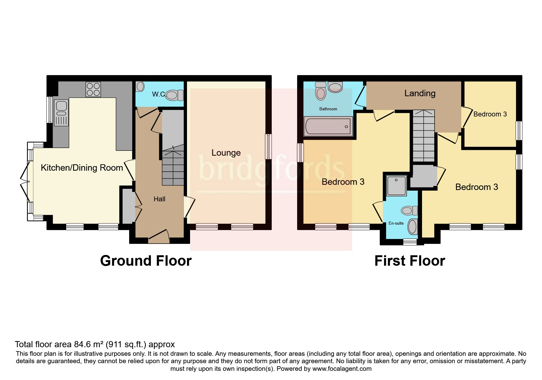 1, Garratt Road, Durham floorplan