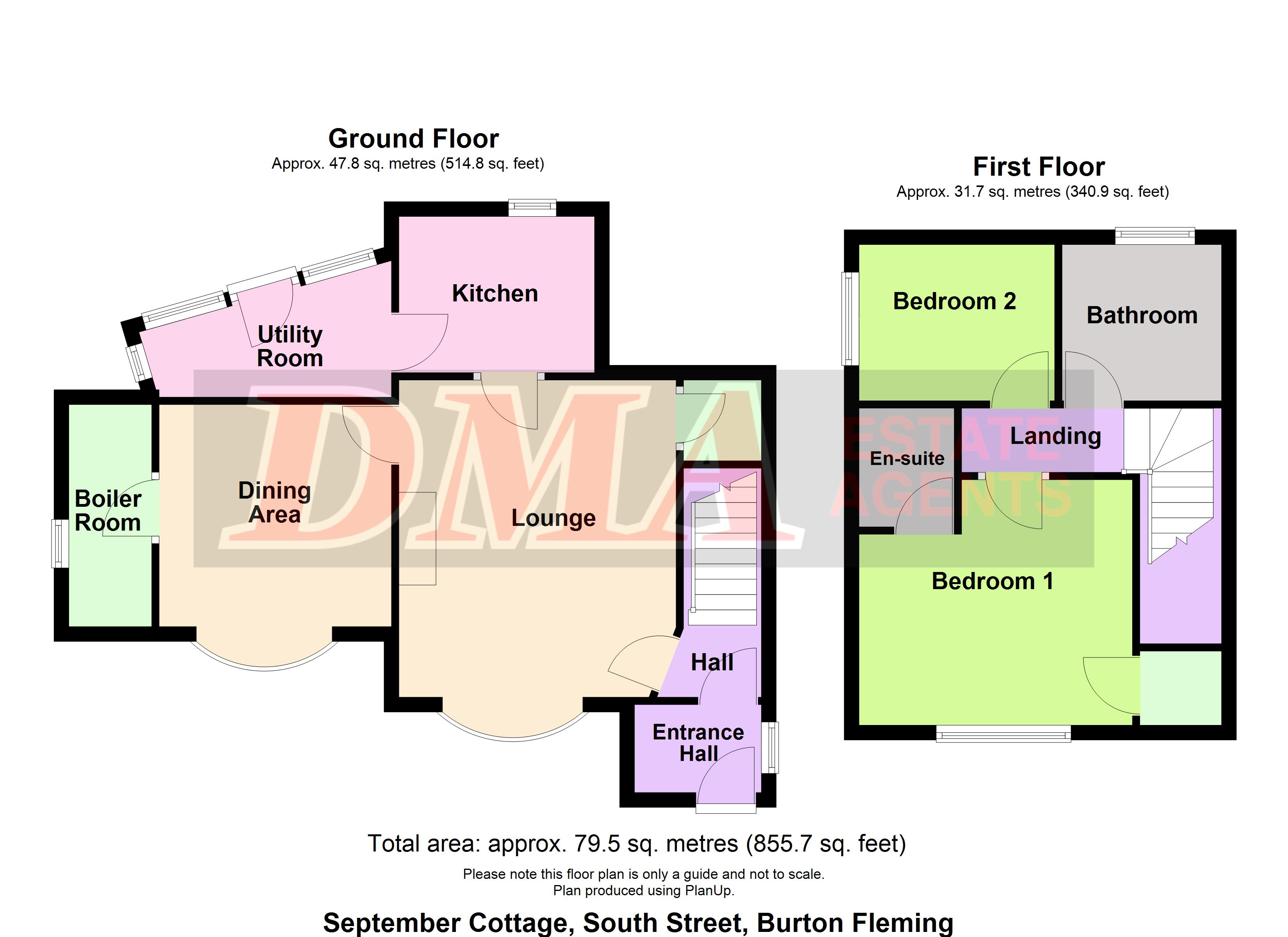 September Cottage, South Street, Burton Fleming floorplan