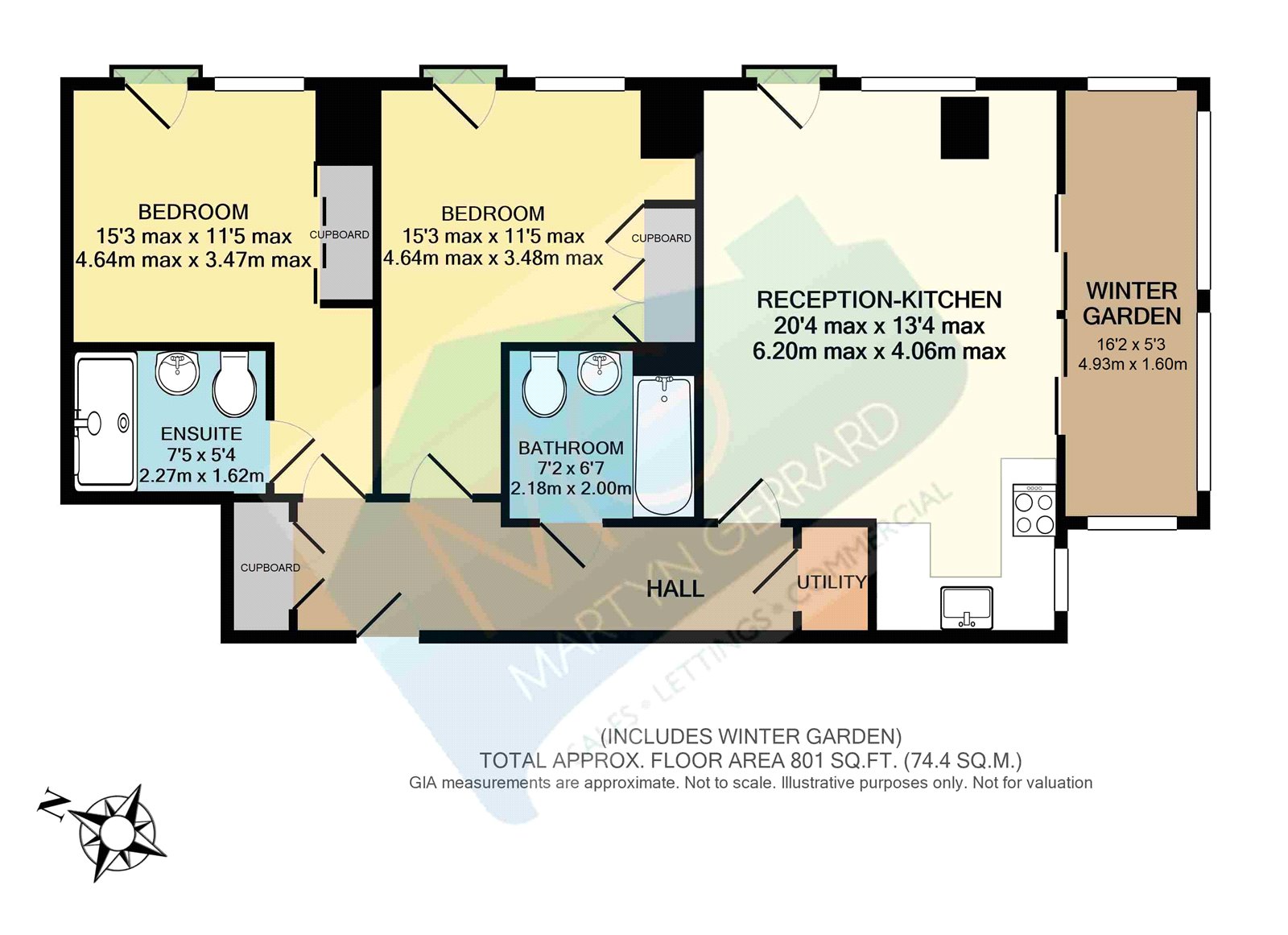 Northway House, 4 Acton Walk, Whetstone, London N20, 2 bedroom flat for