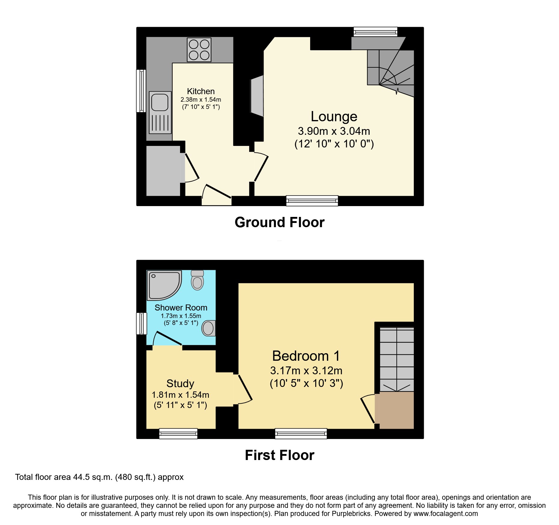 Sea Haven, Foxhole Lane, Gorran Haven floorplan