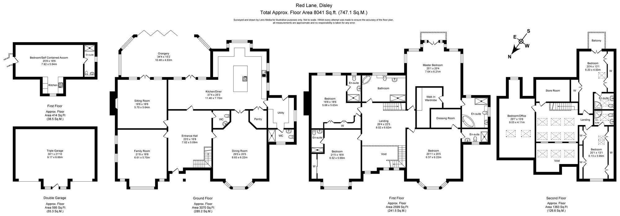 13 & 13a, Red Lane, Stockport floorplan
