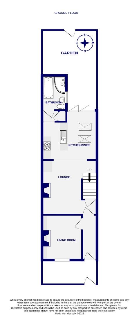 Alma Terrace, York floorplan