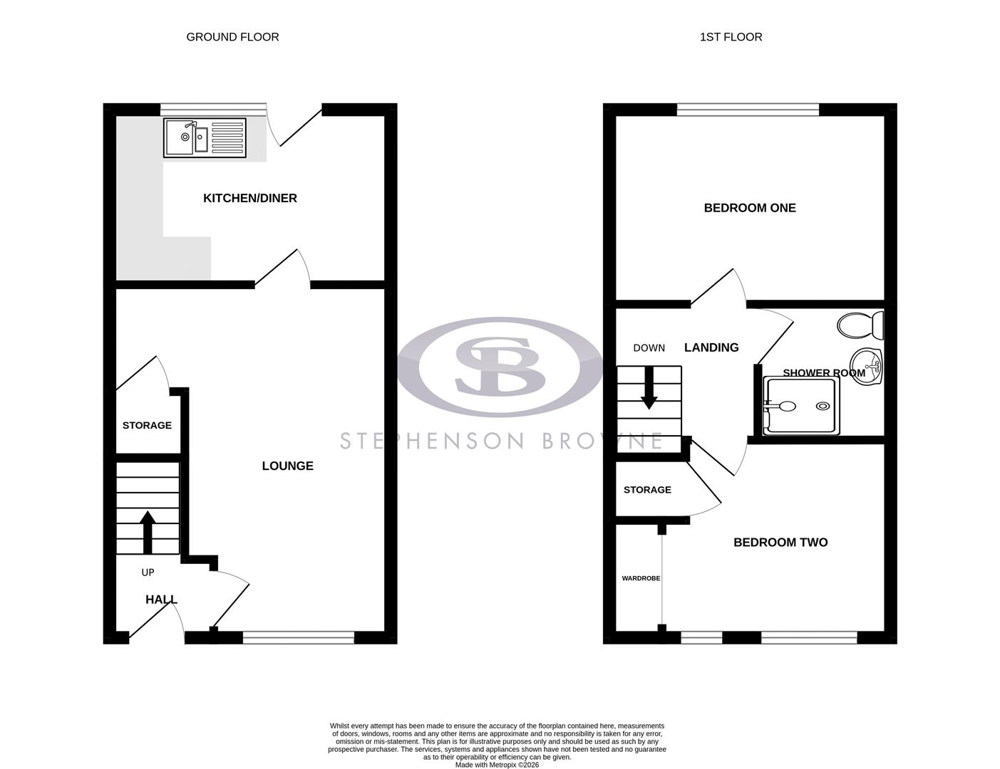 25, Bailey Court, Alsager floorplan