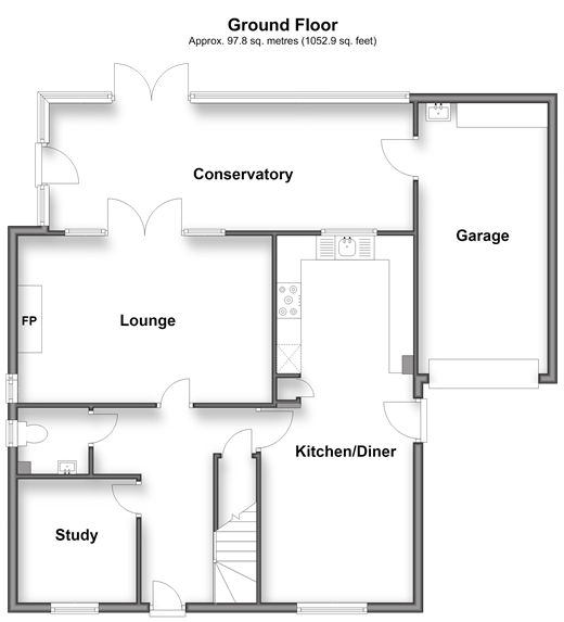 Hazen Road Kings Hill, West Malling floorplan