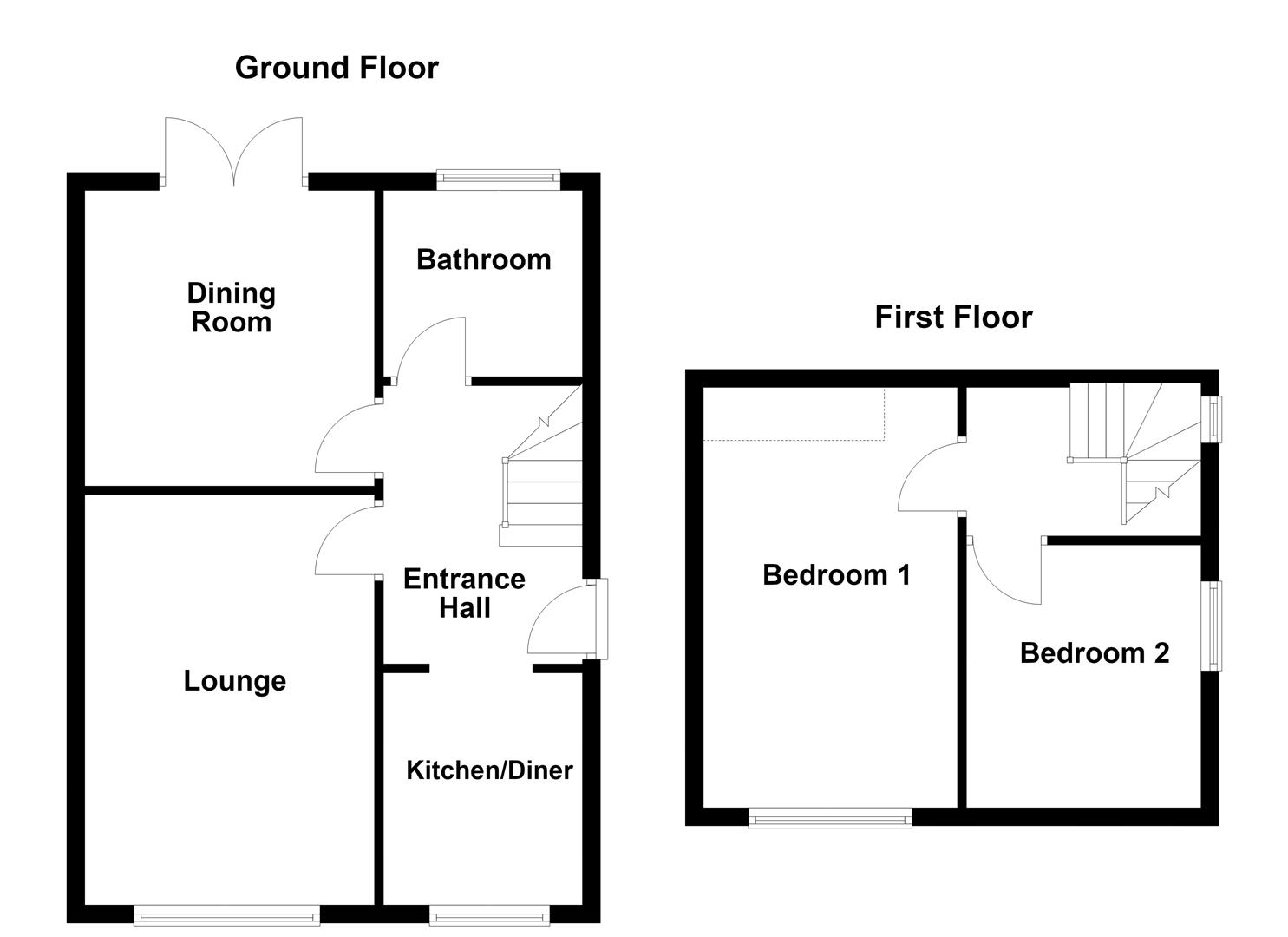 70, Ouzlewell Green, Wakefield floorplan