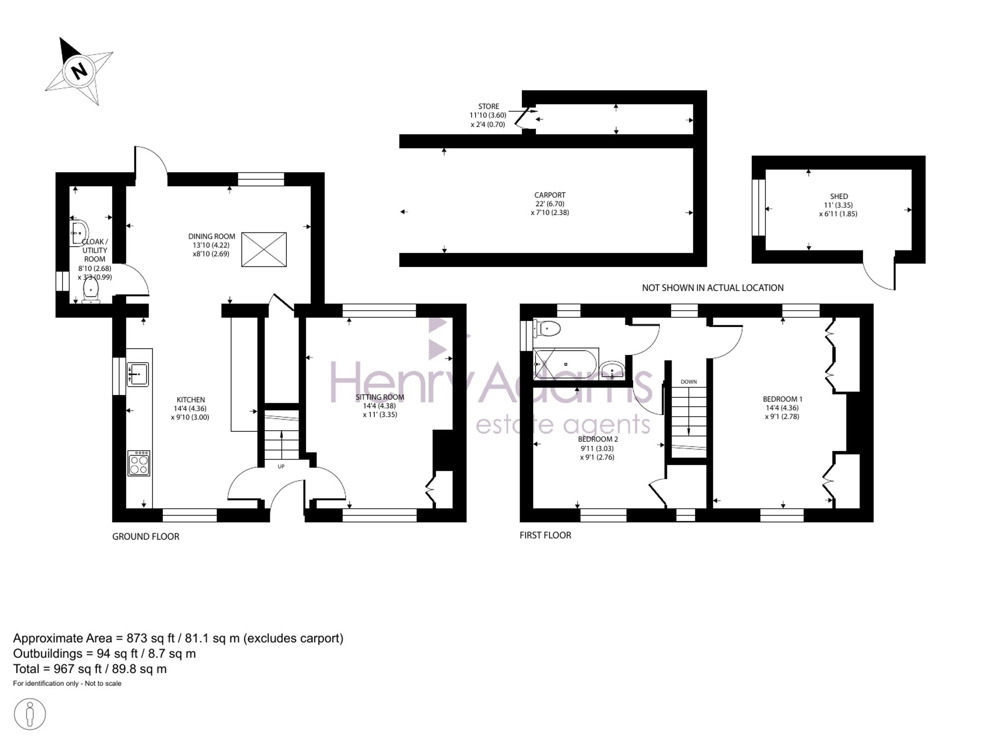 Laurel Cottage East Street, Pulborough floorplan