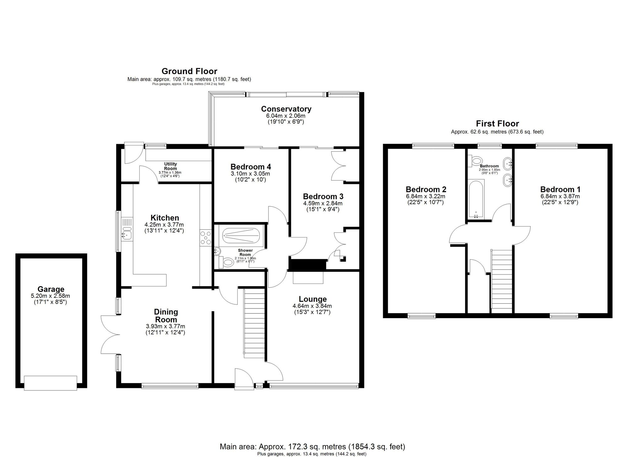 12 Nightingale Avenue, Royston floorplan