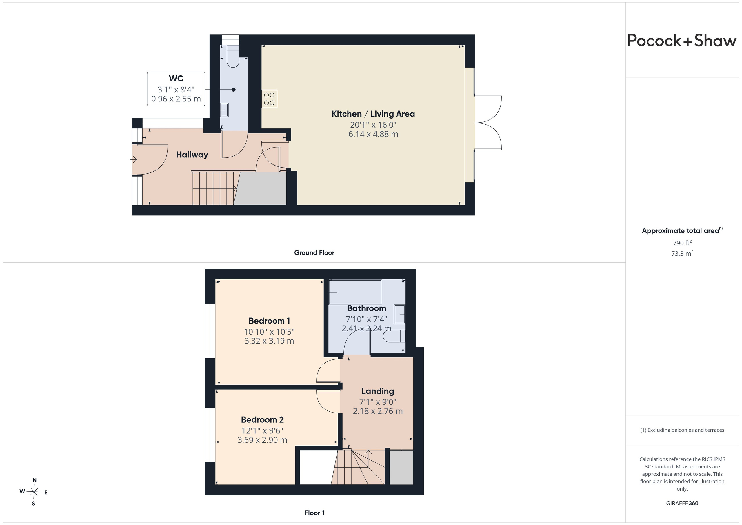 45 North Street, Cambridge floorplan