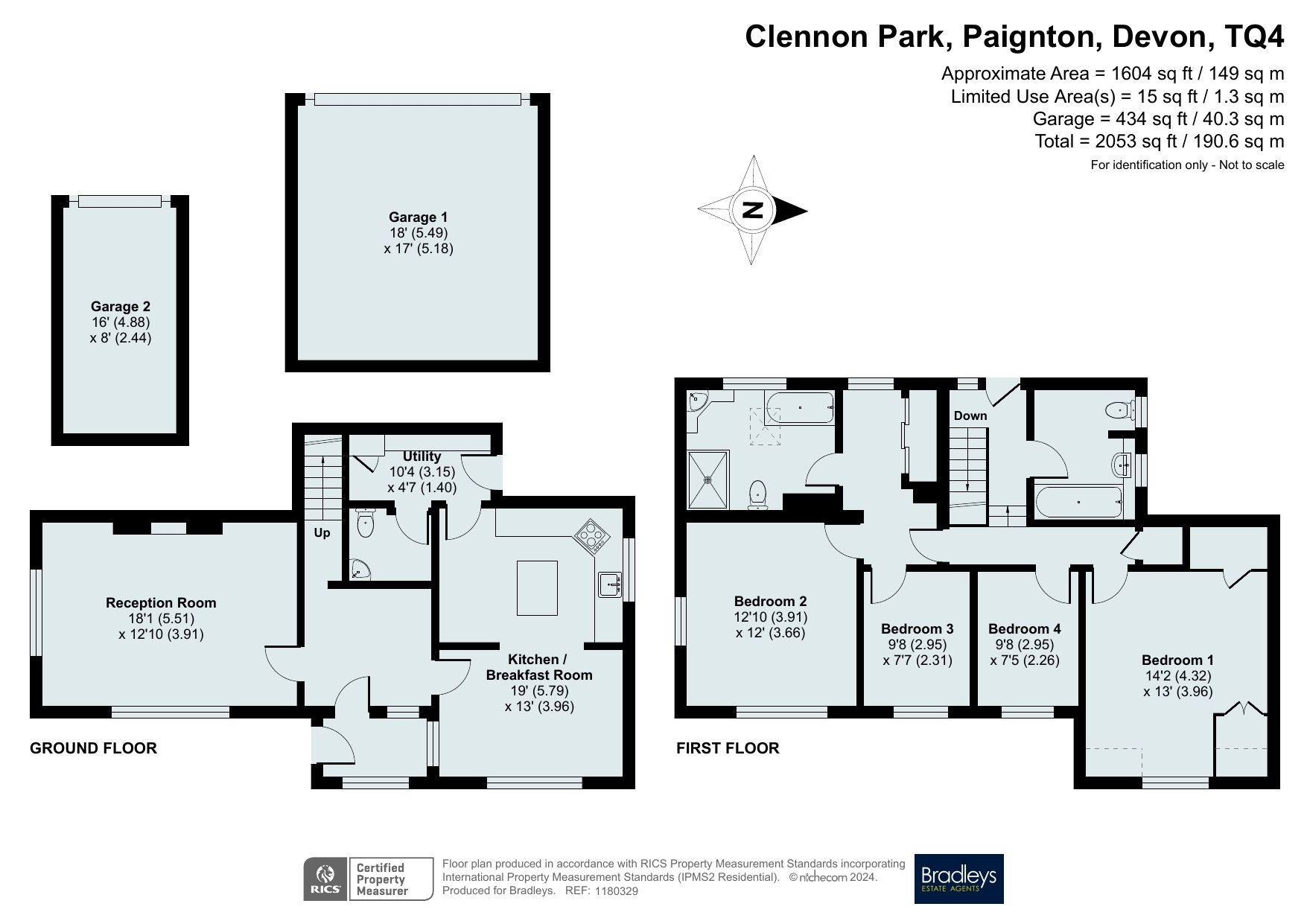 8, Clennon Park, Devon floorplan